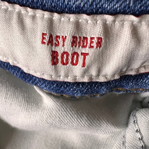 Lucky Brand Jeans Womens Size 8/29R Easy Rider Boot Distressed Medium Wash - Picture 13 of 16